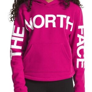 THE NORTH FACE CAMP FLEECE PULLOVER HOODIE GIRLS size L
